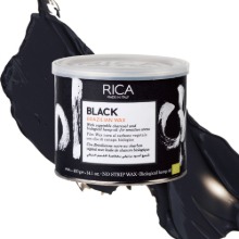 (2단계 왁싱) RICA 리카 브라질리언 블랙 왁스 400ml (비키니, 겨드랑이) 하드왁스