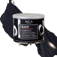 (2단계 왁싱) RICA 리카 블랙 소프트 왁스 400ml (전신용)