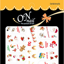 OnNail 포토스티커DY2-02Merry Christmas II